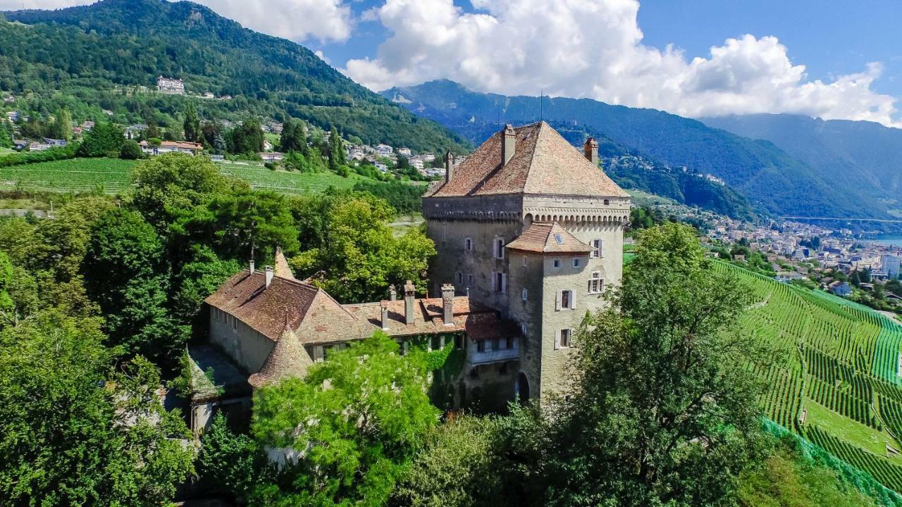 Chateau Du Chatelard Montreux Zewnętrze zdjęcie